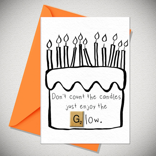 HB- Enjoy The Glow (Handfinished w Tile)