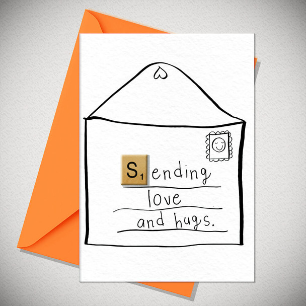 TOY- Sending Love And Hugs (Handfinished w Tile)