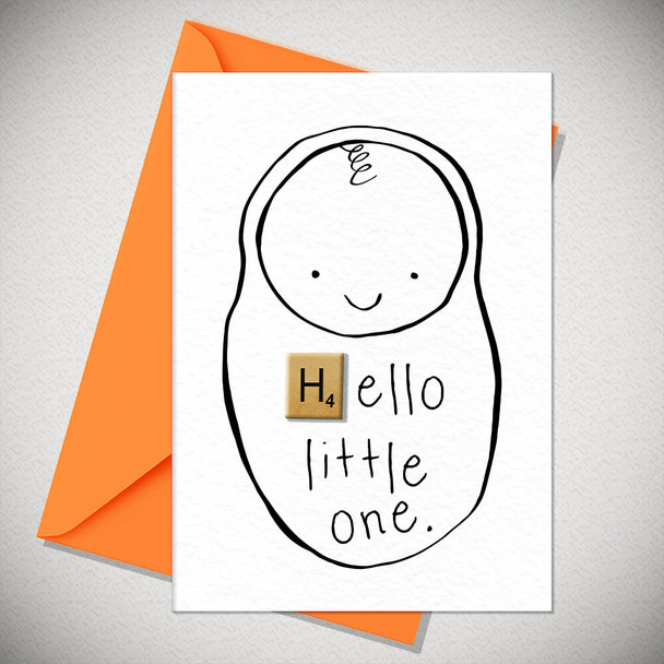 NB- hello Little One (Handfinished w Tile)