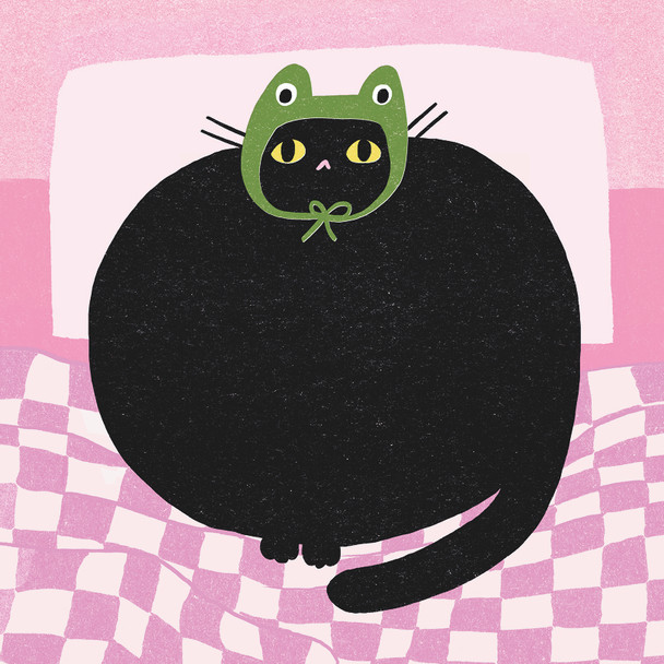 Sunpatch Cats- Frog Hat Cat (138SQ)