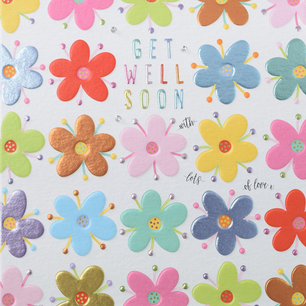 GW- Flowers (Embossed with Gems)