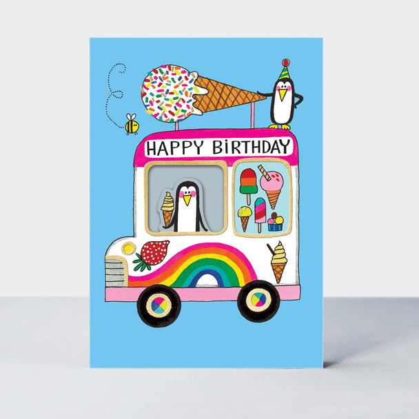 HB- Icecream Van (Diecut Window, Double Side Print, Foiling)