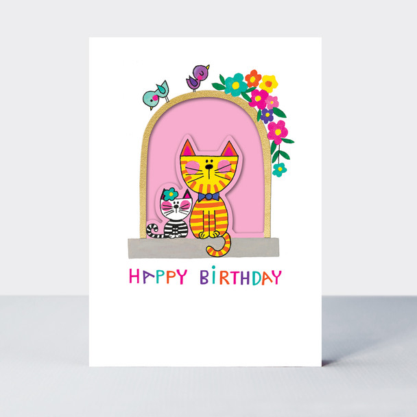 HB- Cats (Diecut Window, Double Side Print, Foiling)