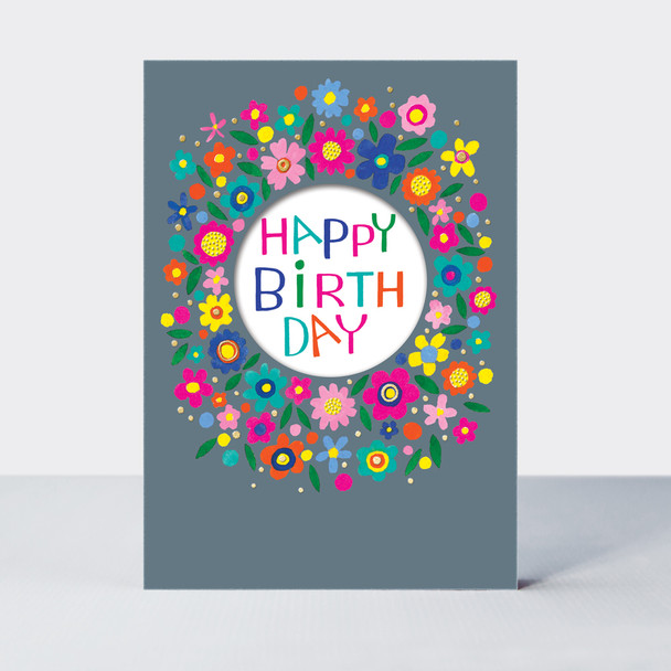 HB- Florals (Diecut Window, Double Side Print, Foiling)