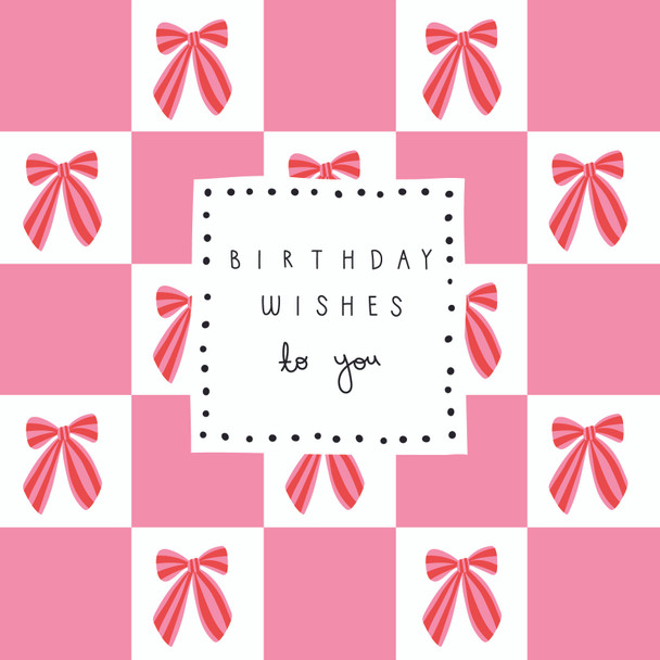 Mabel HB- Birthday Bows (Embossed)