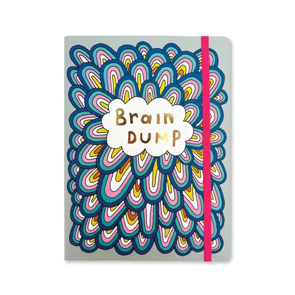 240 Lined Pg- Brain Dump (Foil,185x135mm)