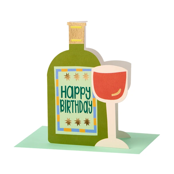 HB- Wine (Foil,Die-cut)