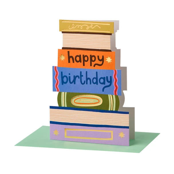 HB- Birthday Books (Foil,Die-cut)
