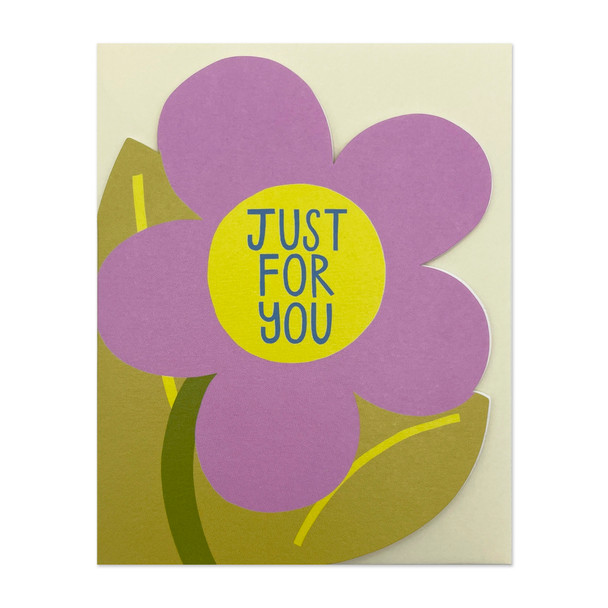 Small Card HB- Just For You (95x125mm, Die Cut)