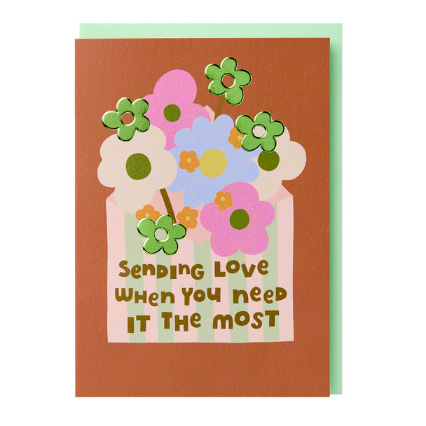 TOY- Sending Love (Embossed, Green Foil)