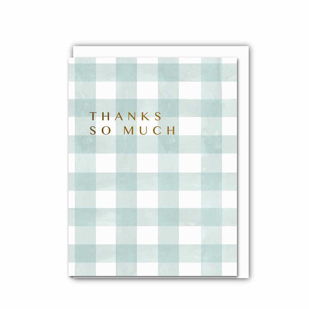 Foiled TY- Thanks So Much (unbagged108x140mm) (TOC HI06)