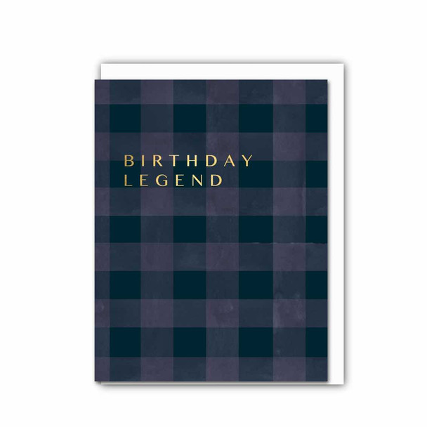 Foiled HB- Birthday Legend (unbagged108x140mm)