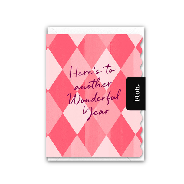 Small Card HB- Another Wonderful Year (unbagged 90x120mm)