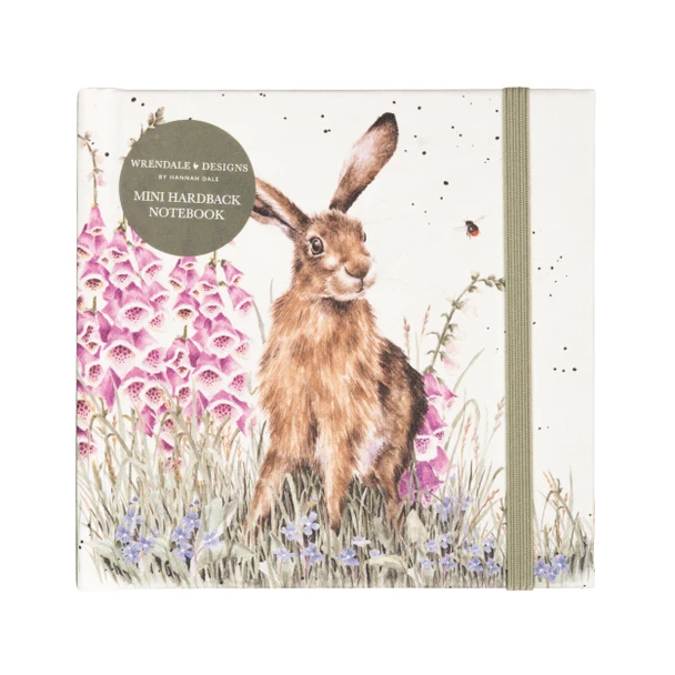 Mini Hardback Notebook - Hare