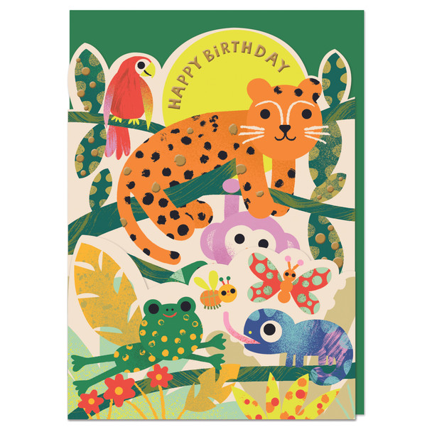 HB- Have A Wild Day (3D DieCut, Foil)