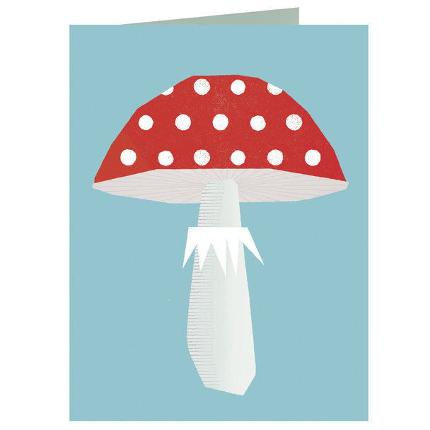 Small Card- Toadstool (125x95mm) 
