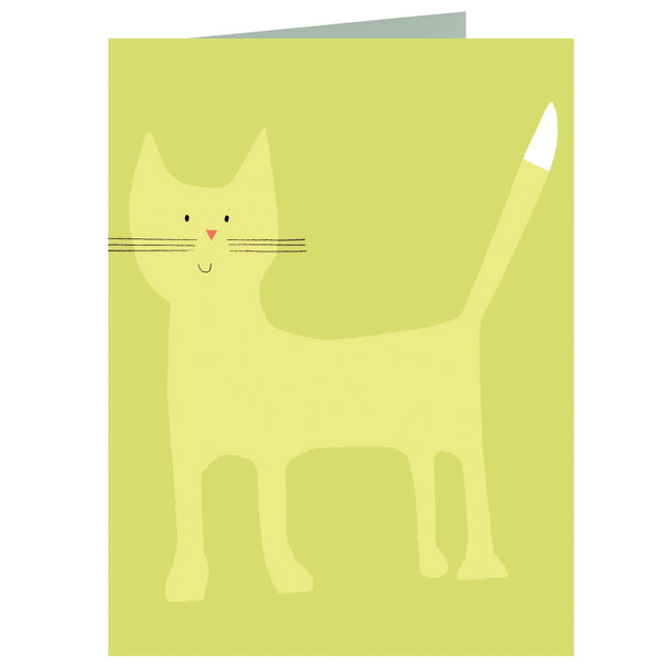 Small Card- Cat (125x95mm) 