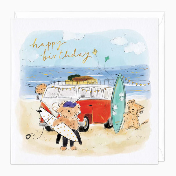 HB-  Scruffy in the Surf (unbagged)