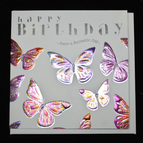 HB- Butterflies Pinks Purples