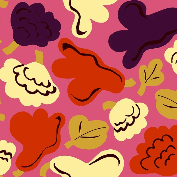Marimekko - Kukasta Kukkaan Red