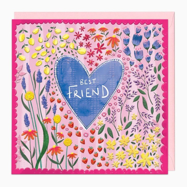 ANN- Gingham Floral Best Friend (unbagged)