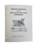 Allen Model E1416HD & E1415HD Distributer Machine Manual
