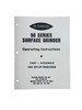 Peterson Model 50 Surface Grinder Manual