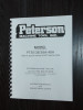 Peterson PT30-PT38-PT38-PT38A-PT48A Manual