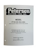 Peterson PT30-PT38-PT38-PT38A-PT48A Pressure Tester Manual