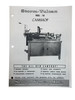 Storm Vulcan Model 750 Camshaft Refurbishing Machine Flier