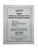Van Dorn 1946  Valve and Seat Specification Handbook