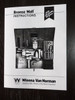 Winona Van Norman Bronze Wall Guide Manual