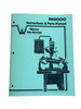 Winona Van Norman Model PH2000 Seat & Guide Machine Manual