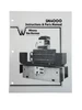 Winona Van Norman Model SM4000 Surfacer Manual