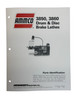 Ammco Model 3850 & 3860 Brake Lathe Parts Manual