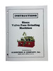 Sioux Model 655 Valve Grinder Manual