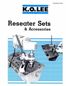 KO Lee Seat Installer Flier