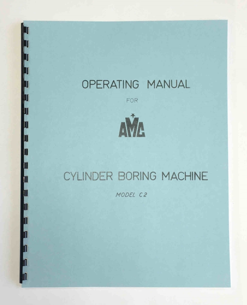 AMC Model C2 Boring Bar Manual