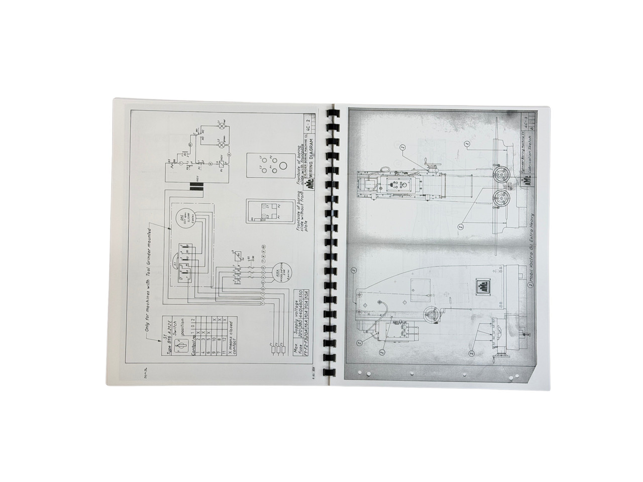 AMC C4 Boring Bar Instruction and Parts Manual