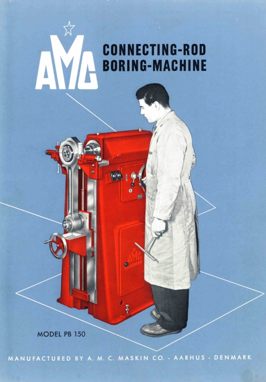 AMC Model PB150 Rod Boring Machine Flier