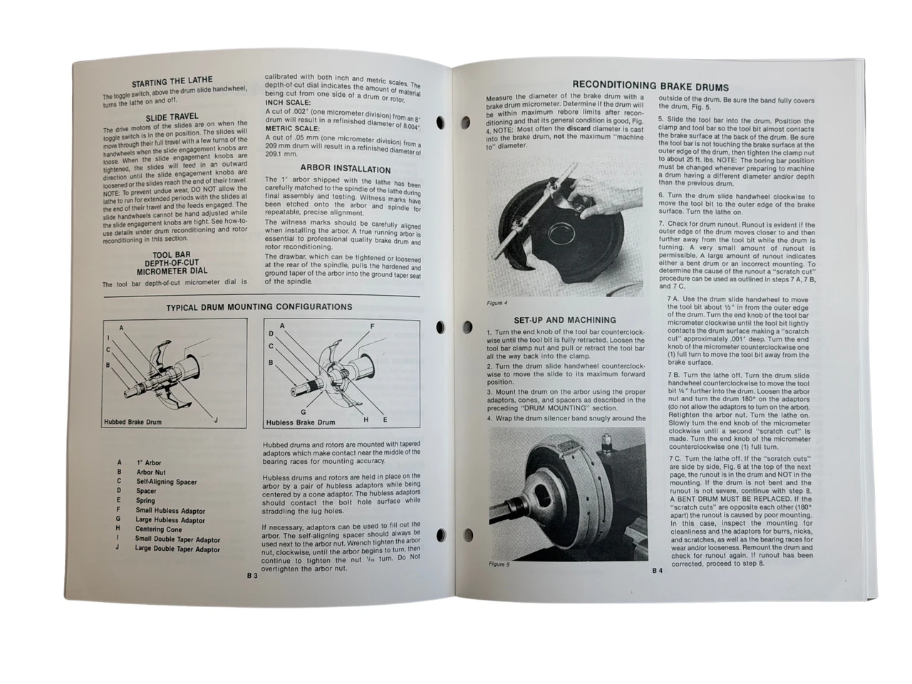 Ammco Model 1000 Brake Lathe Instruction and Parts Manual
