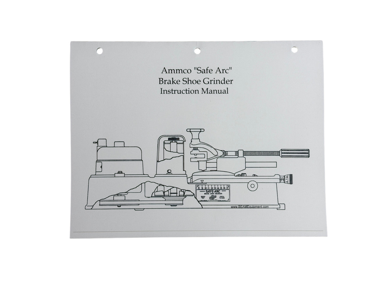 Ammco Model 2000 Brake Shoe Grinder Manual