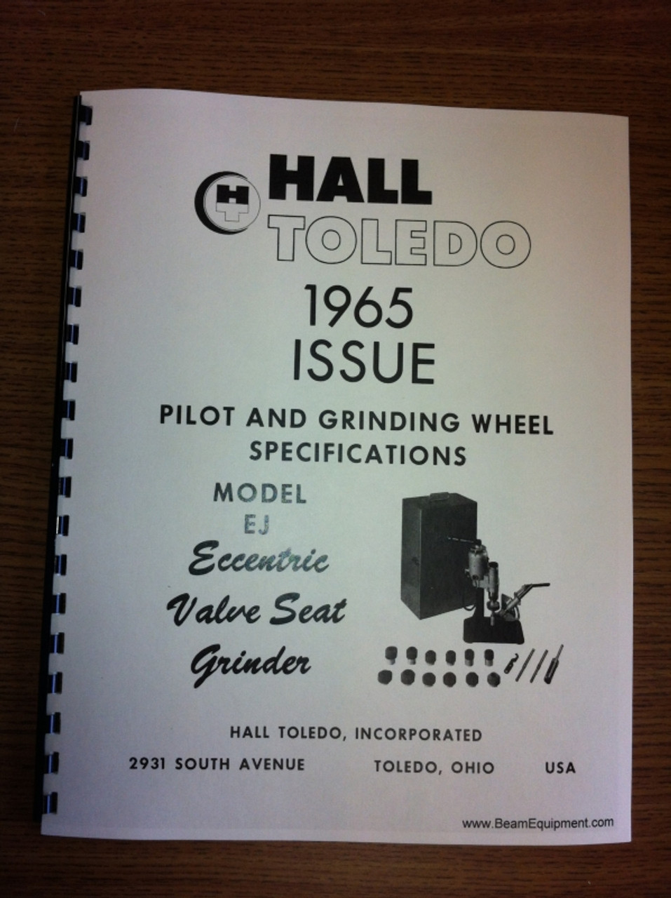 Hall Toledo 1965 Specification Manual