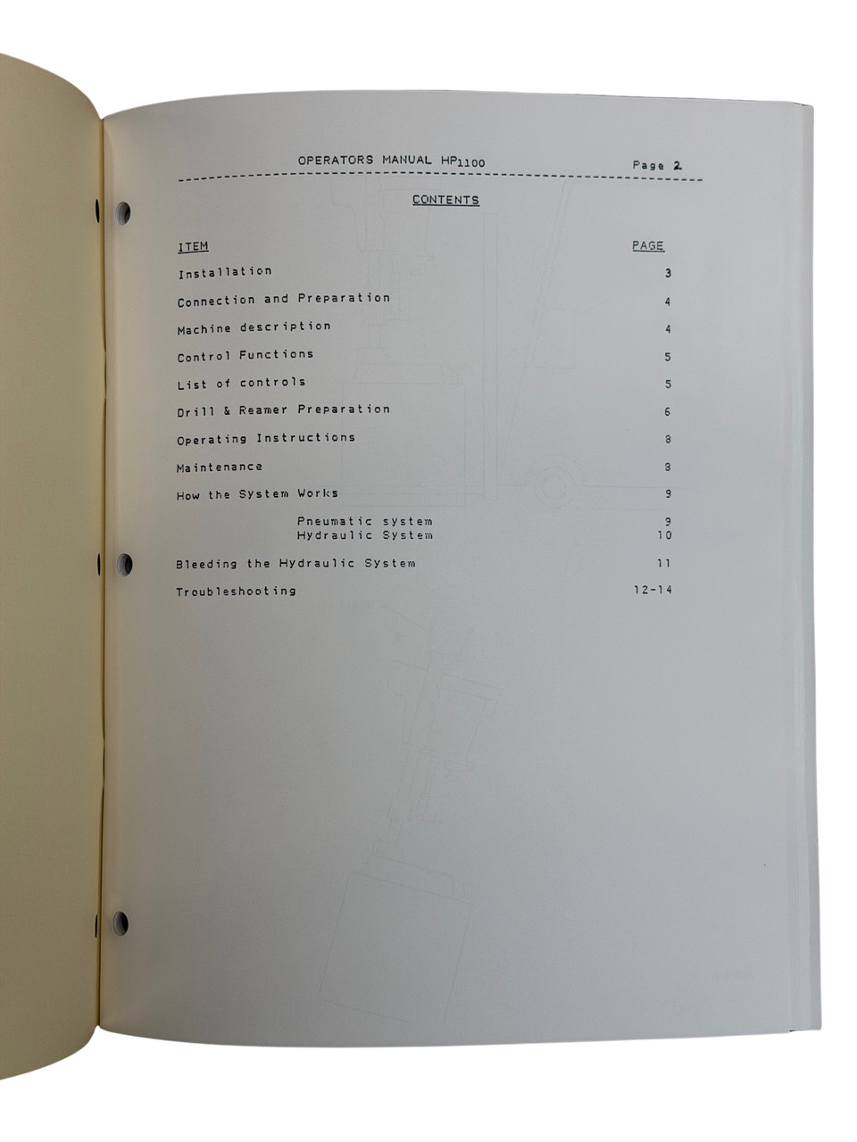 IDL Model HP1100 Seat and Guide Machine Manual