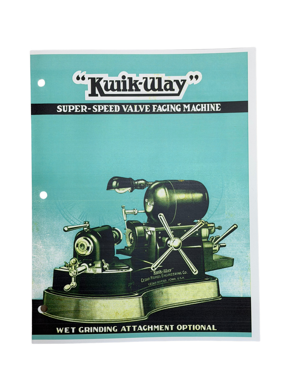 Kwik Way Super Speed Valve Grinder Flier