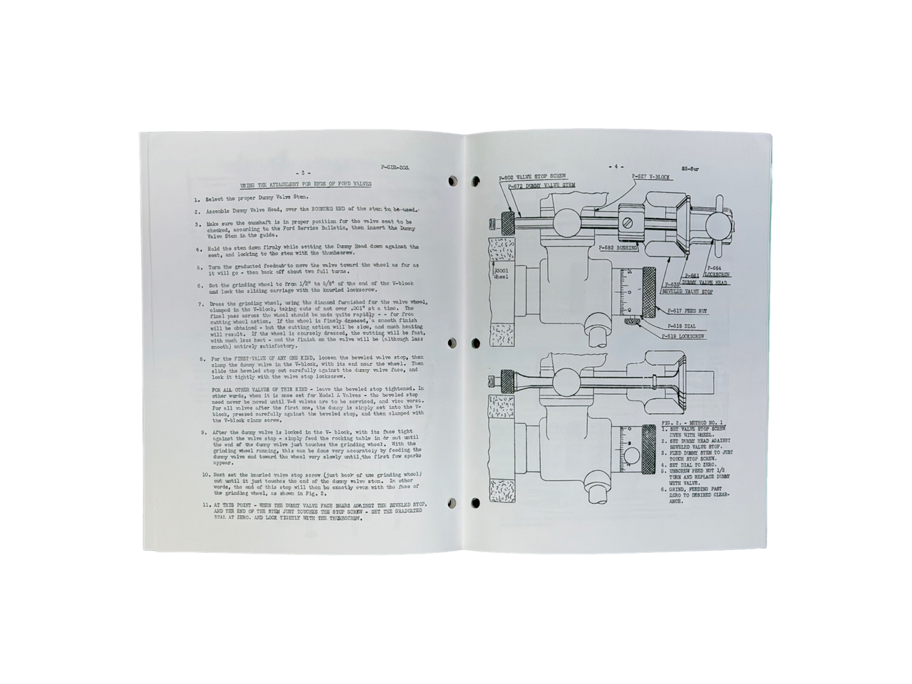 Kwik Way Super Speed Valve Grinder Manual
