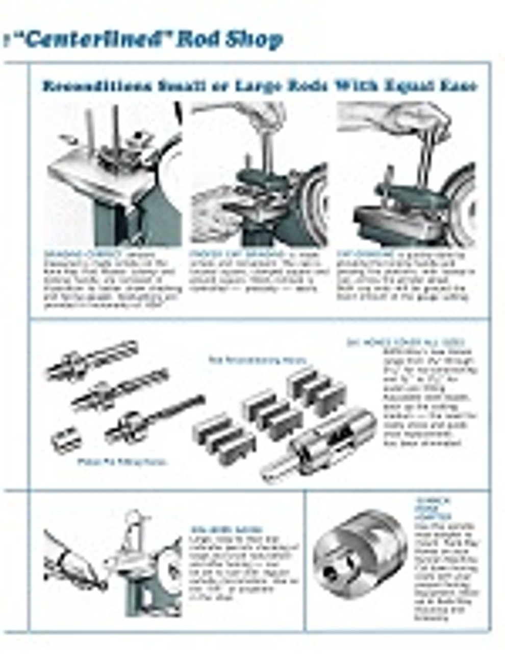 Kwik Way Rod Reconditioning Equipment Flier