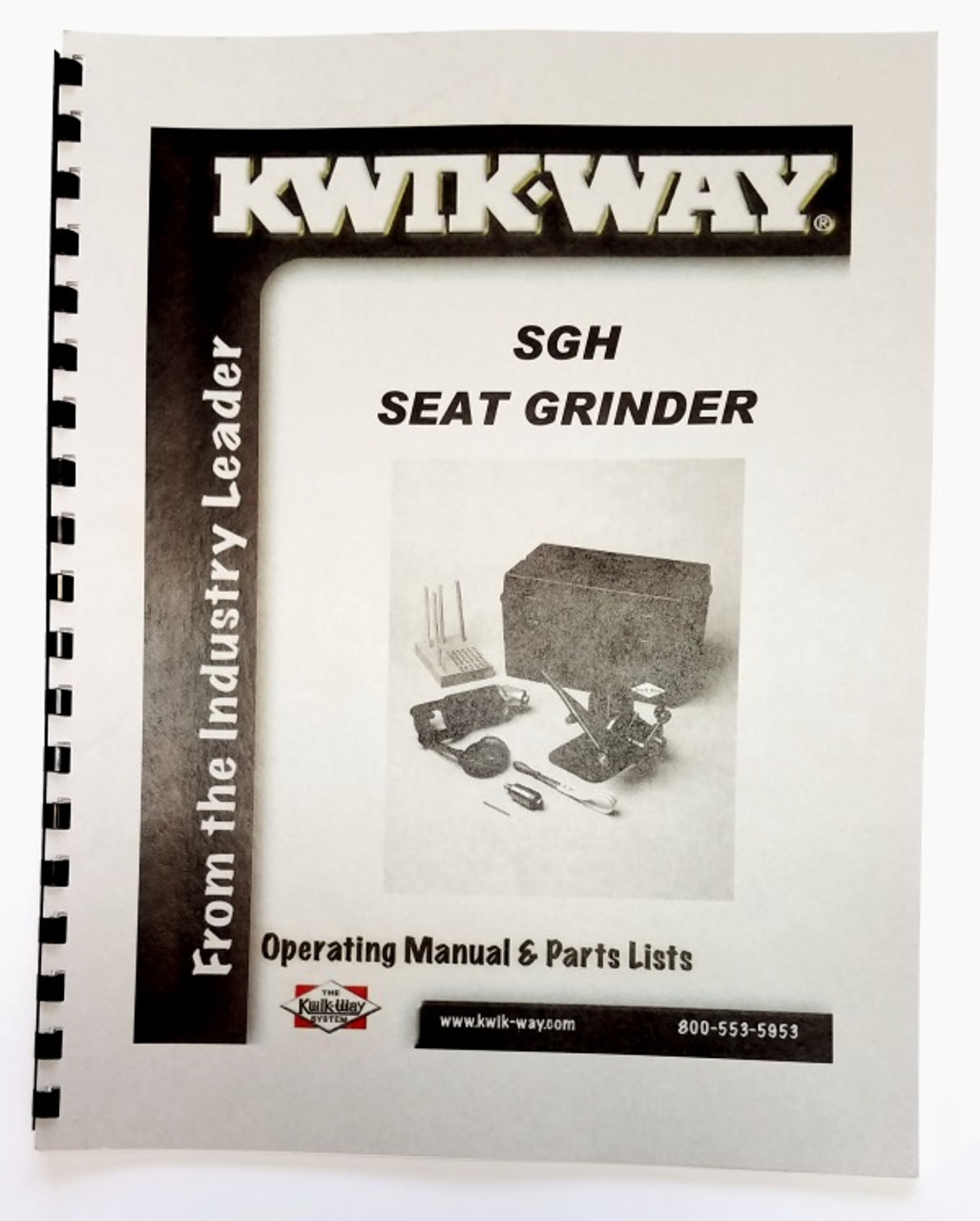 KWIK WAY SGH Valve Seat Grinder Set  Manual 