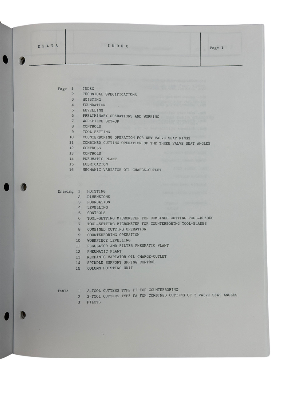Robbi Model RMC-120 Seat and Guide Machine Manual