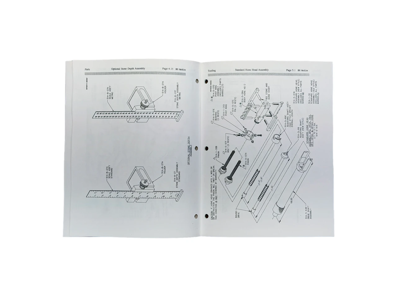 Rottler Model HM3 Cylinder Honing Machine Manual